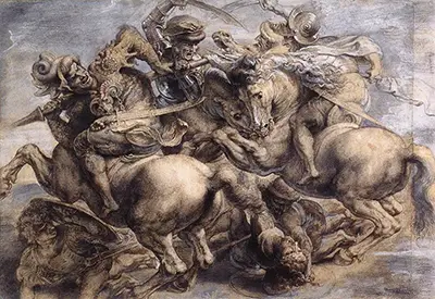The Battle of Anghiari Peter Paul Rubens